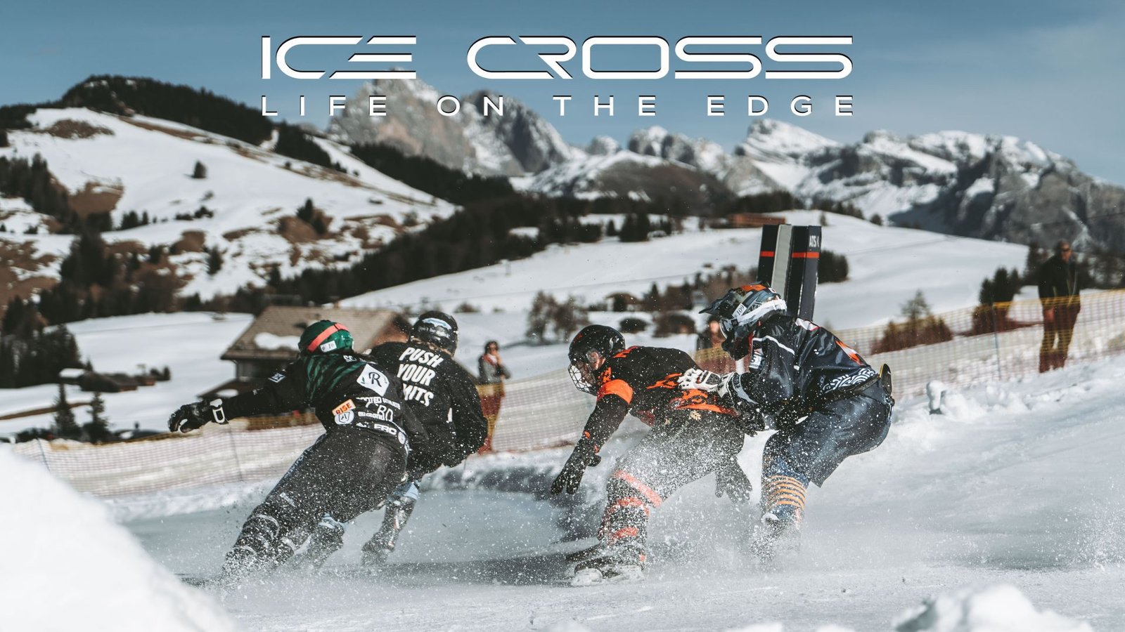 ⁣Ice Cross: Life on the Edge