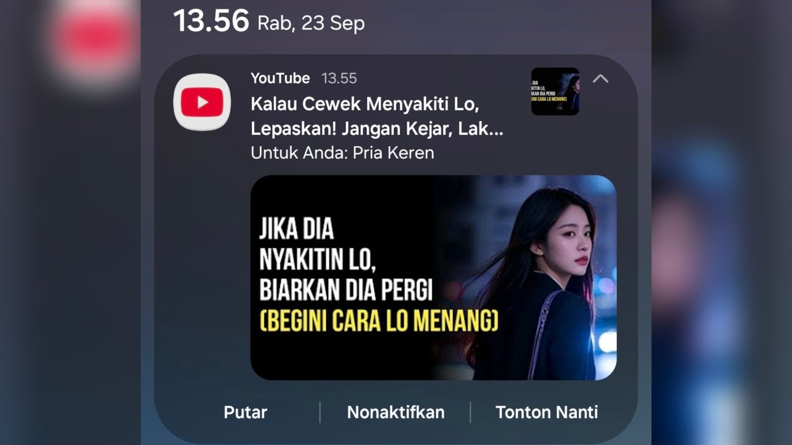 ⁣Kalau Cewek Menyakiti Lo, Lepaskan! Jangan Kejar, Lakukan Ini & Menang dalam Diam