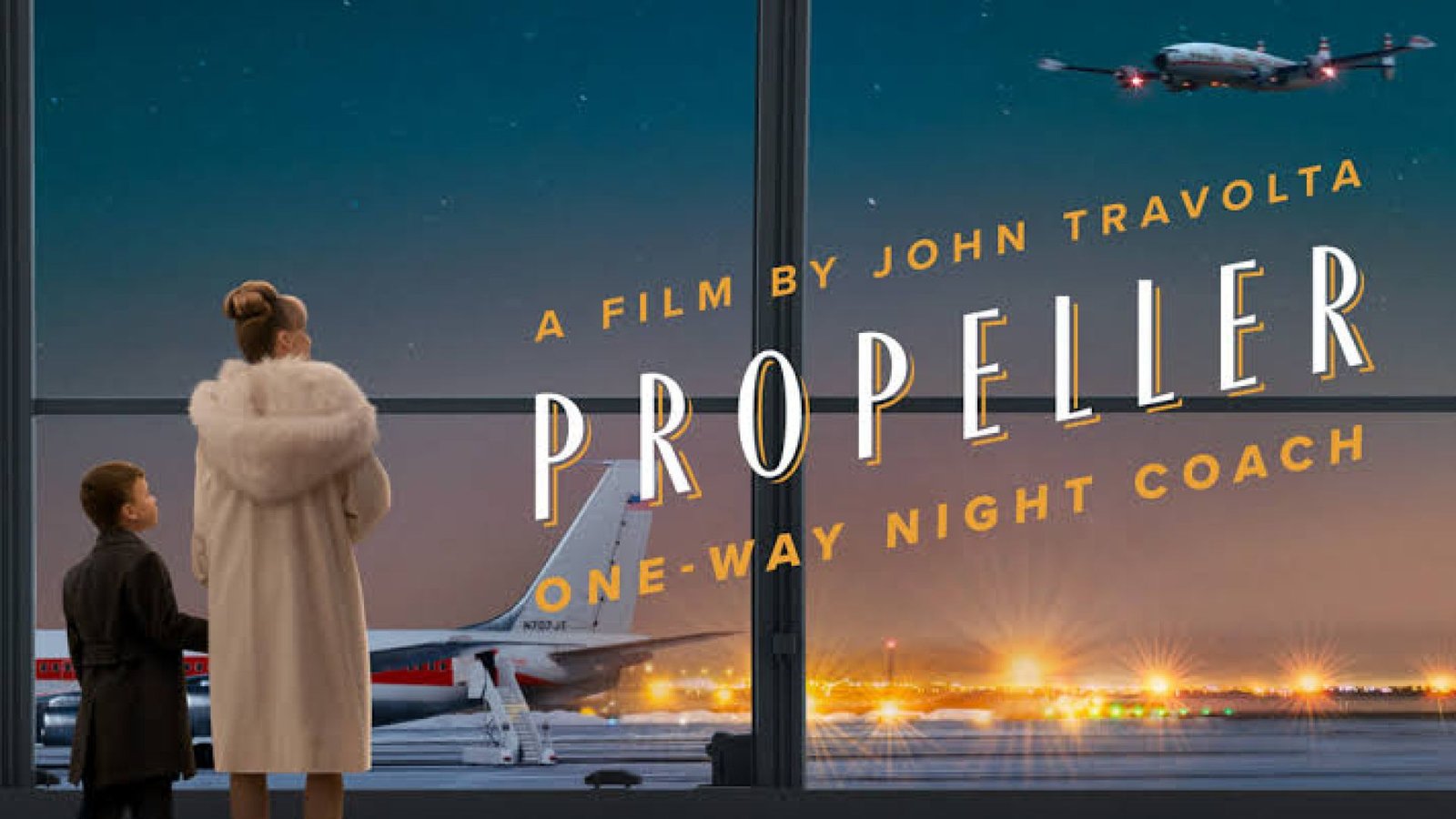 ⁣Propeller One-Way Night Coach: Debut Sutradara John Travolta dan Nostalgia Penerbangan Era 60-an