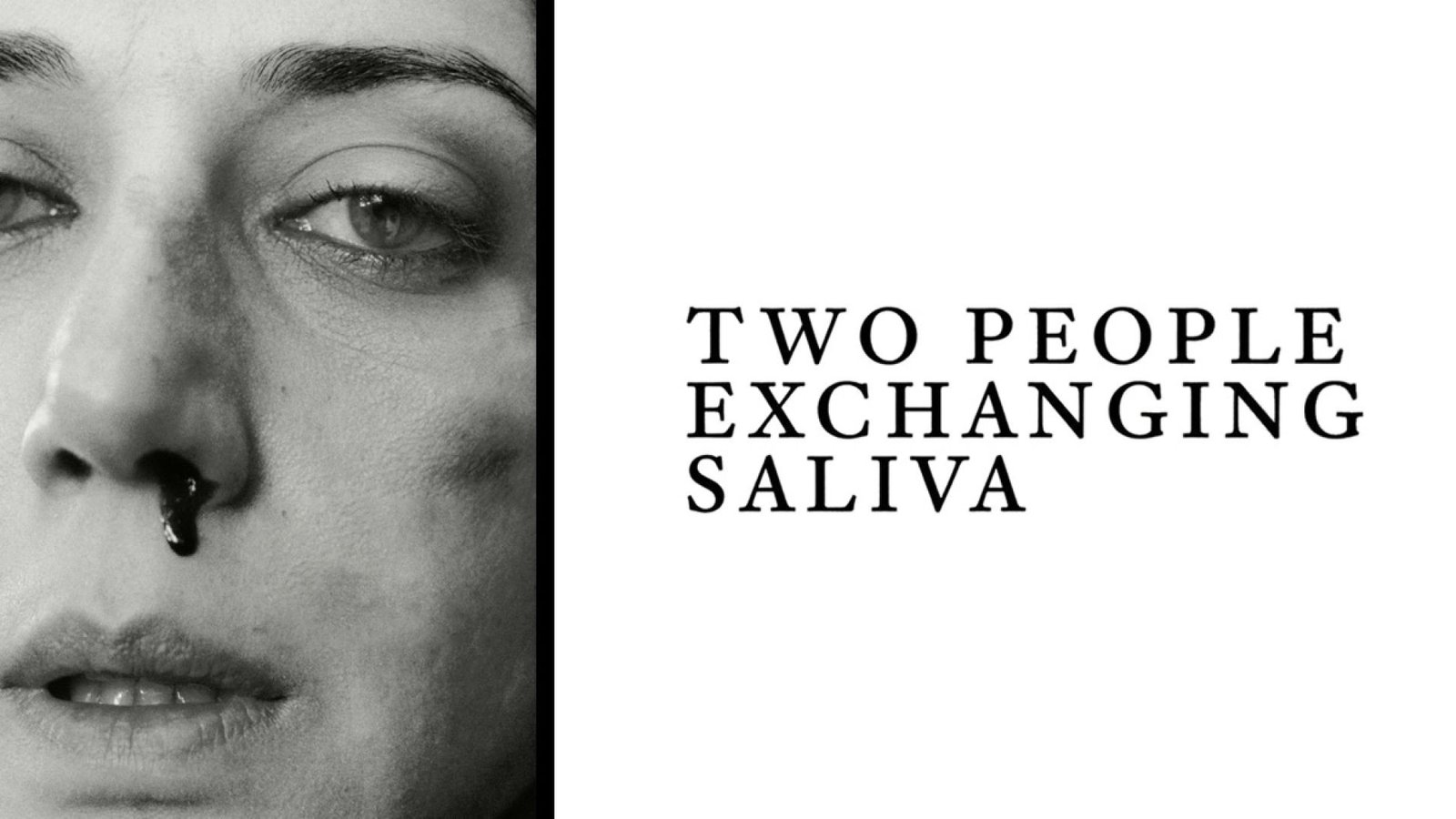 ⁣Two People Exchanging Saliva