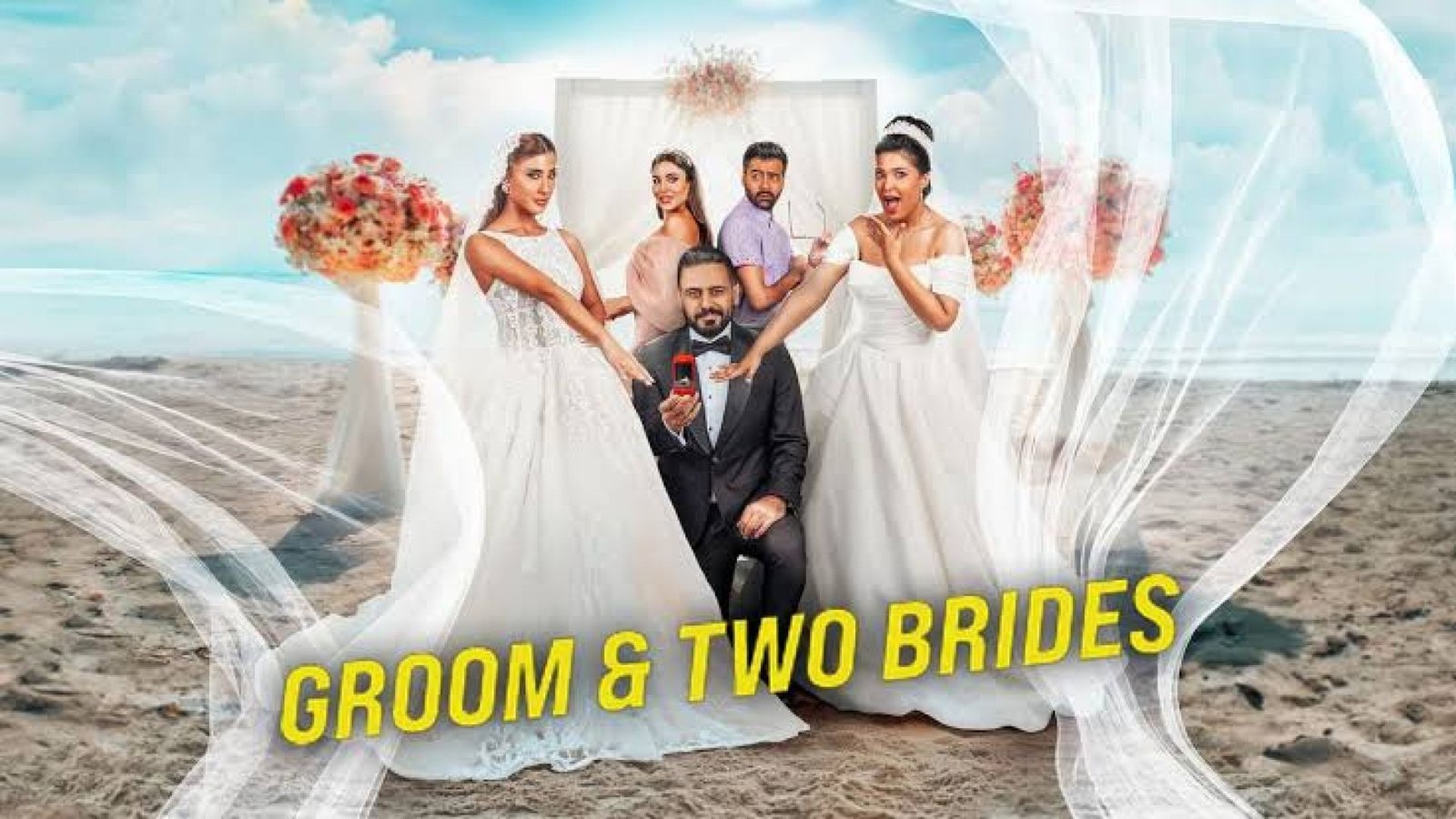 ⁣Groom & Two Brides