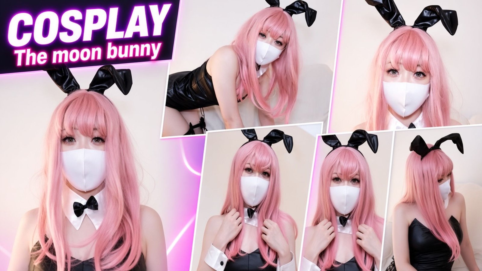 ⁣COSPLAY The moon bunny