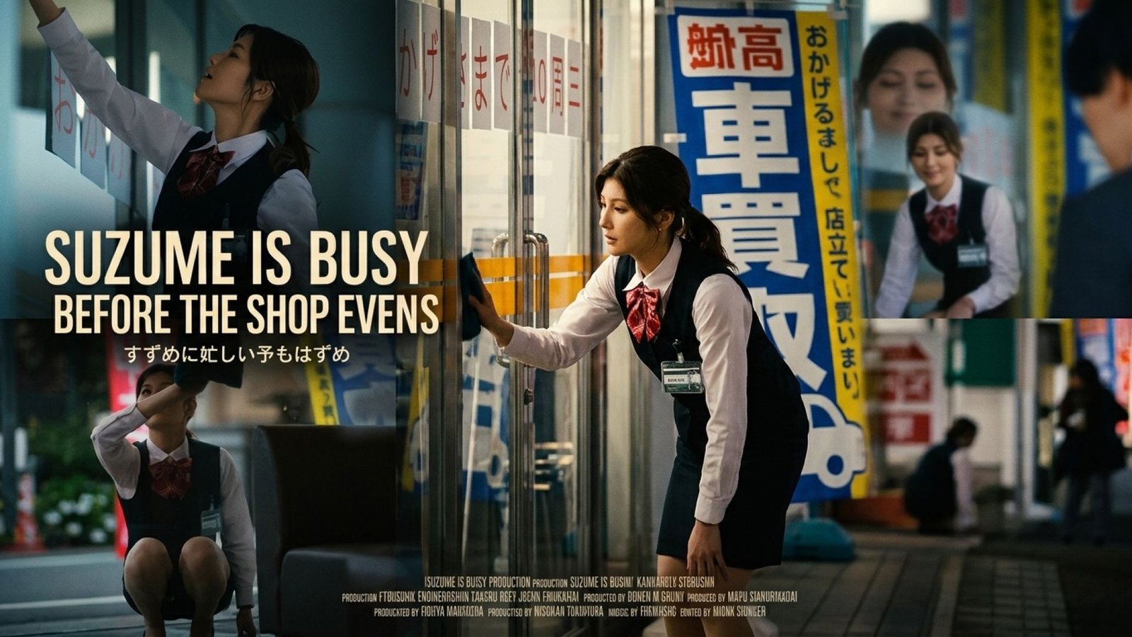 ⁣Suzume Is Busy Before the Shop Even Opens