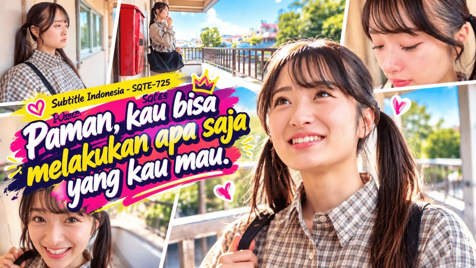⁣JAV Subtitle Indonesia - SQTE-725 Paman, kau bisa melakukan apa saja yang kau mau.