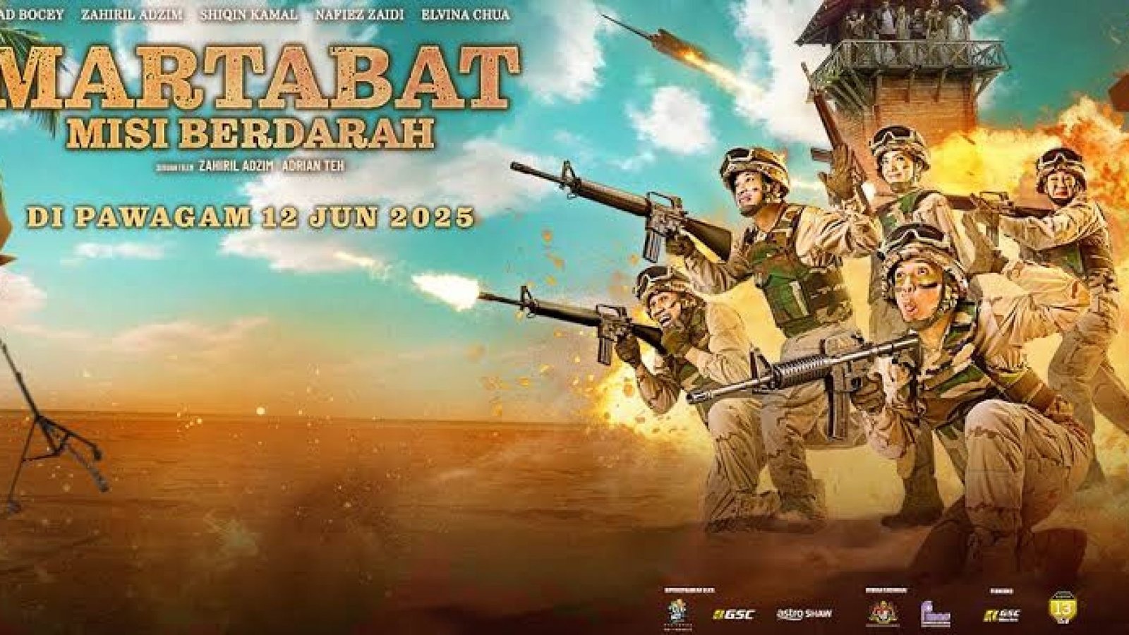⁣Martabat: Misi Berdarah : Parodi Kocak di Balik Layar Sinema